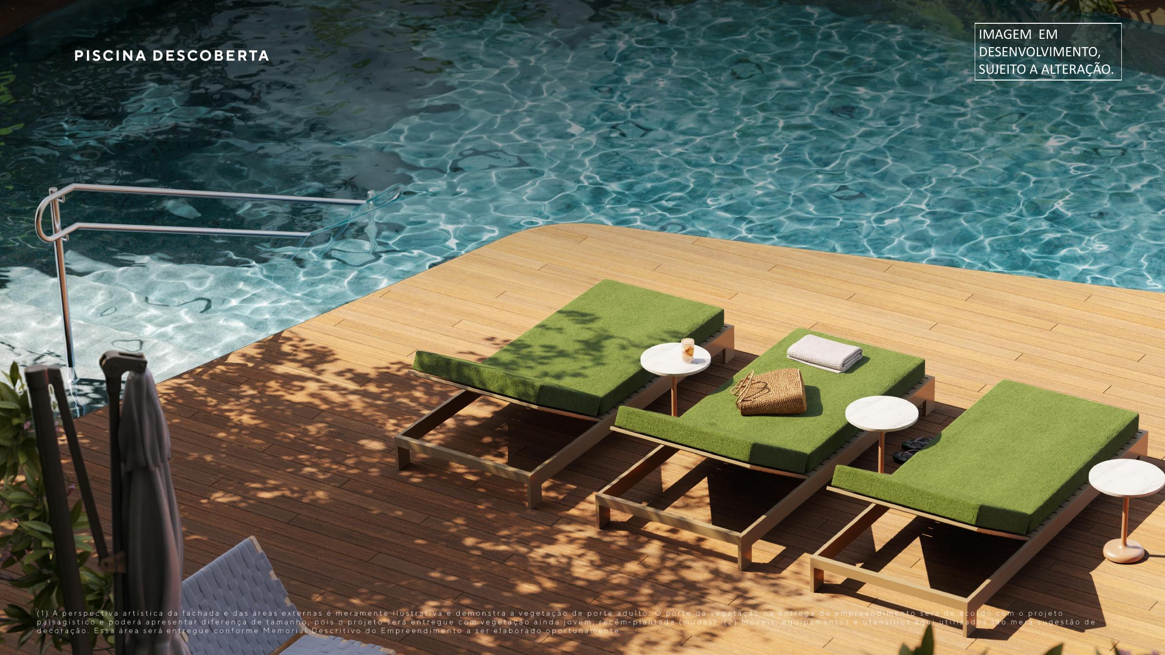 Piscina adulto descoberta — Renato 410 Even Itaim Bibi
