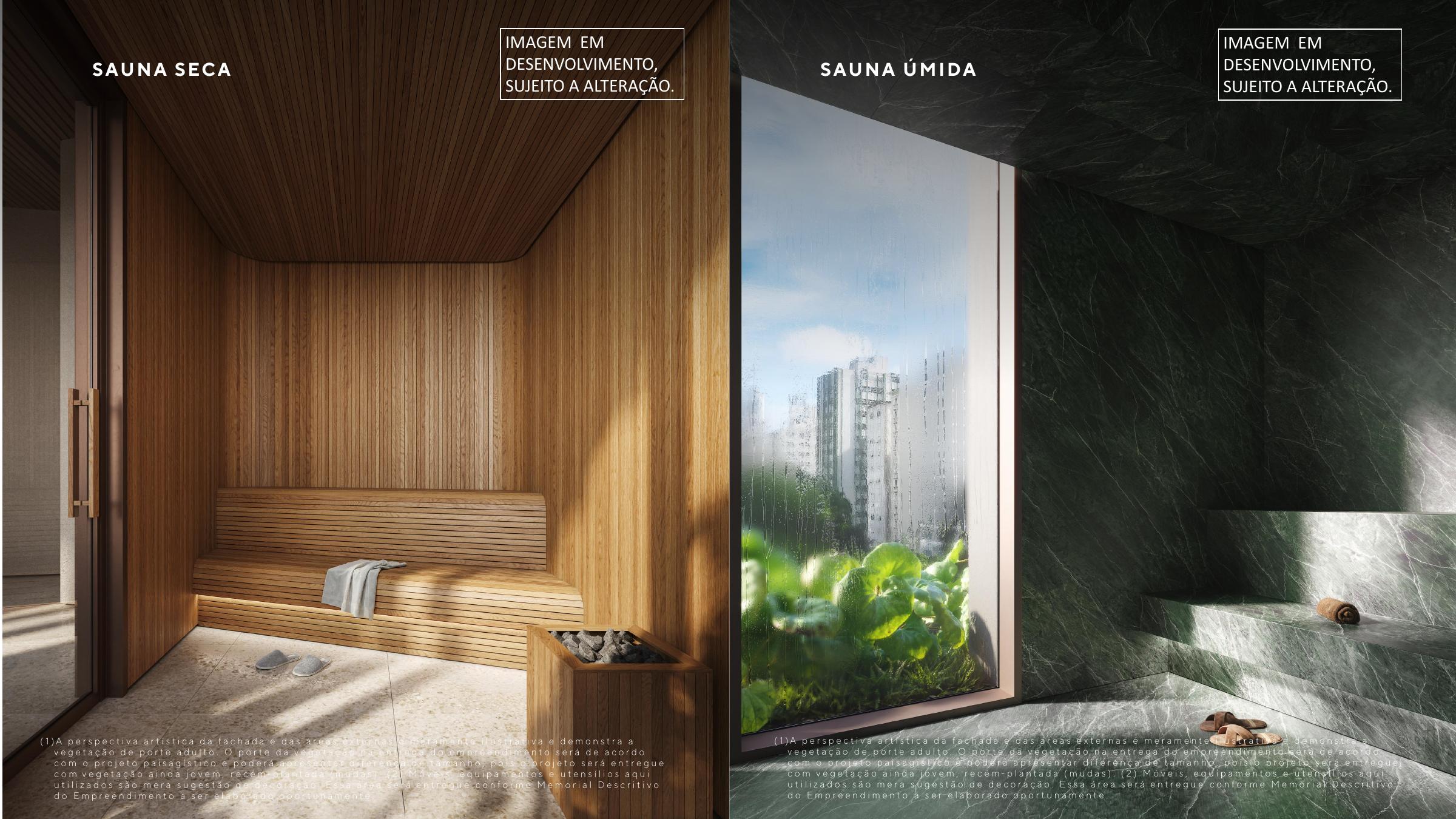 Sauna seca e úmida — Renato 410 Even Itaim Bibi