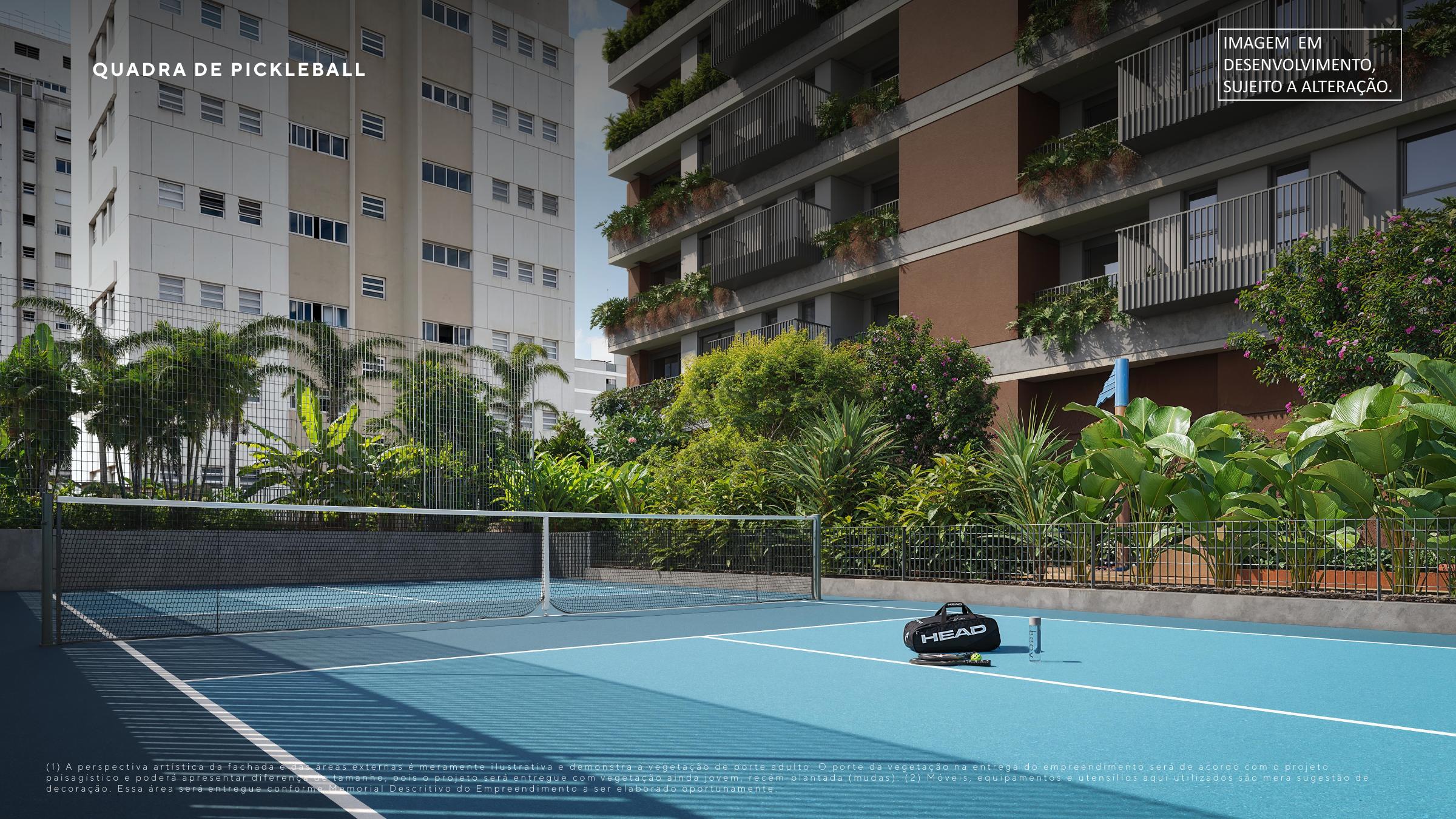 Quadra de pickleball — Renato 410 Even Itaim Bibi